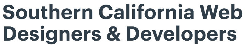 Southern California Web Designers and Developers Logo
